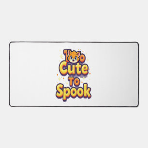 Too Cute To Spook Cat Desk Mat