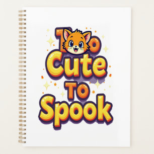 Too Cute To Spook Cat Planner