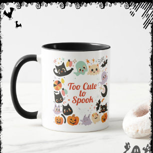 Too Cute to Spook   ExDesigner   Halloween Mug