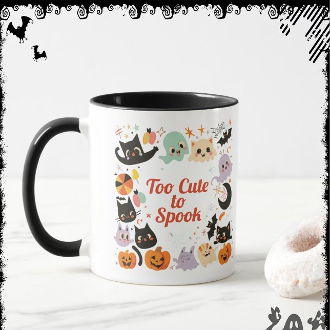 Too Cute to Spook | ExDesigner | Halloween Mug (Creator Uploaded)