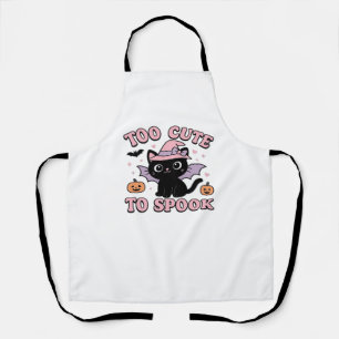 Too Cute to Spook – Halloween Cat Edition Classic  Apron
