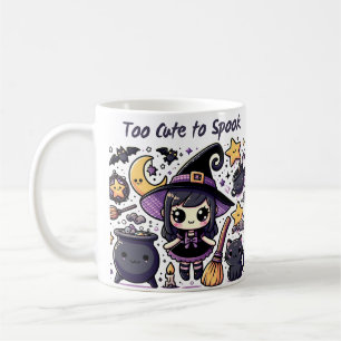 Too cute to Spook-Halloween Coffee Mug
