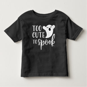 Too Cute to Spook Halloween Toddler T-Shirt