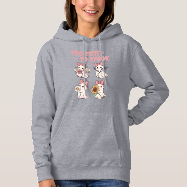 Too Cute to Spook Hoodie (Front)
