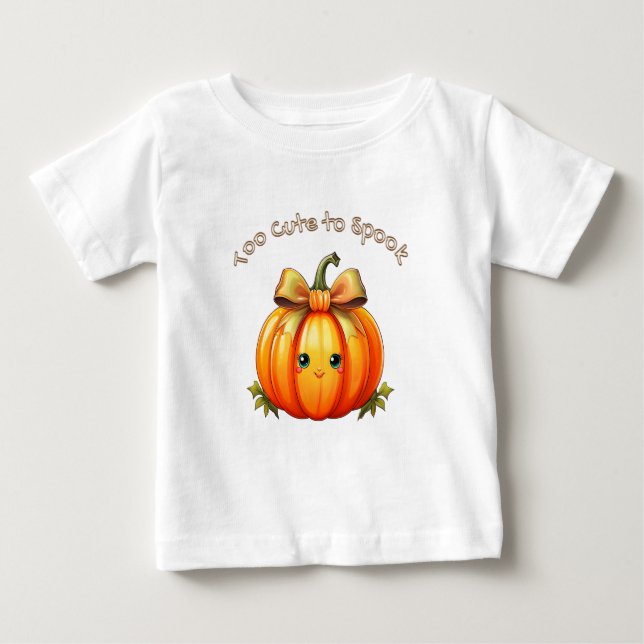 Too Cute to Spook – Kids’ Halloween T-Shirt (Front)