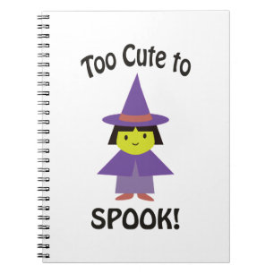 Too Cute to Spook! Little Witch Notebook