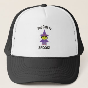 Too Cute to Spook! Little Witch Trucker Hat