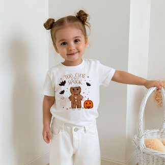 Too Cute to Spook Toddler Halloween T-Shirt