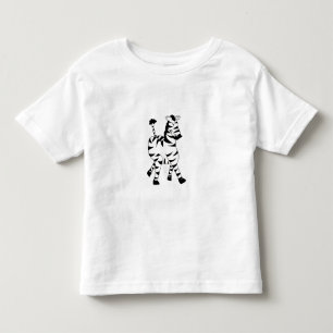 Too cute toddlers Zebra t-shirt