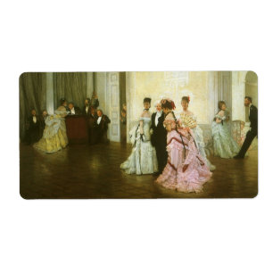 Too Early by James Tissot, Vintage Victorian Art