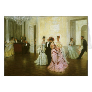 Too Early by James Tissot, Vintage Victorian Art