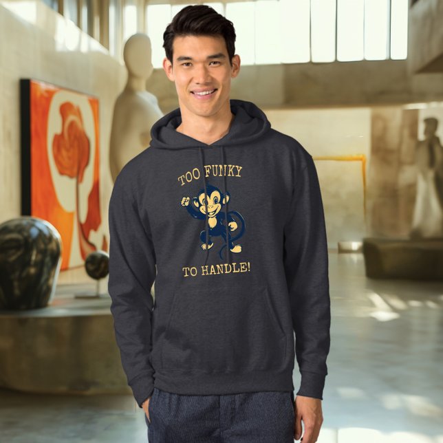 Too Funky to Handle! - Groovy Monkey Hoodie (Creator Uploaded)