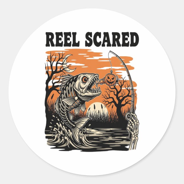 Too Ghoul for School Halloween Classic Round Sticker (Front)