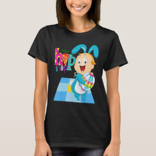 Too Hip To Hop Easter Dance Dab Holiday Funny Kid T-Shirt