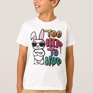 Too Hip To Hop Shirt, Hip Hop Easter Shirt