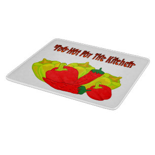 Too Hot! Cutting Board