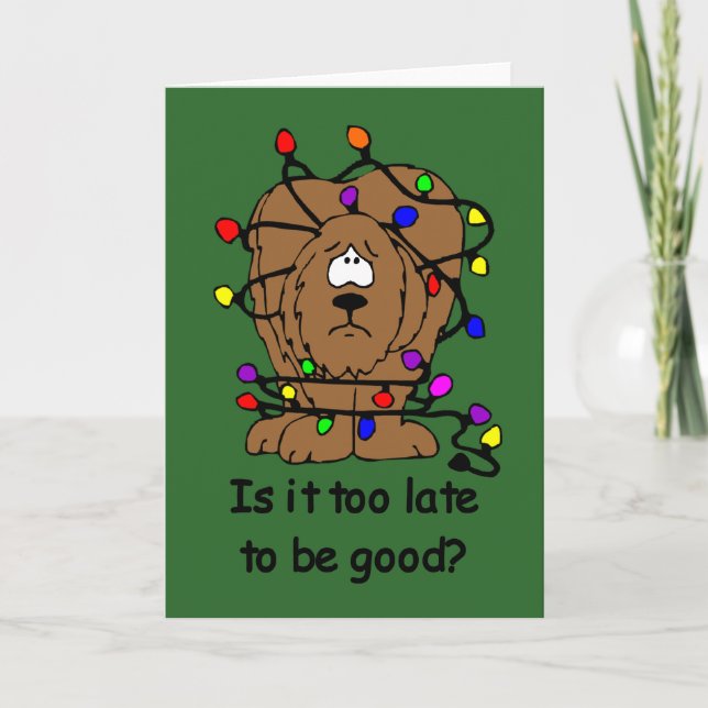 Too late to be good card (Front)