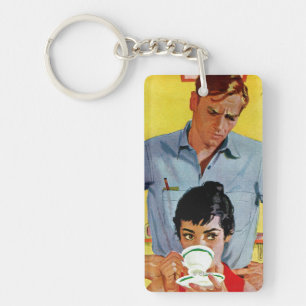 Too Late To Make Up Key Ring