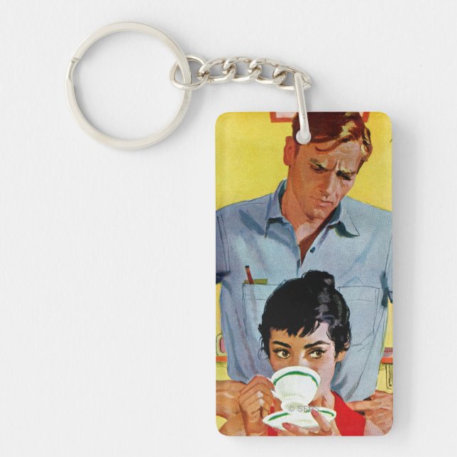 Too Late To Make Up Key Ring (Front)