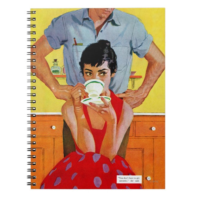 Too Late To Make Up Notebook (Front)