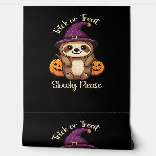 Too Lazy to be Scary Cute Halloween Sloth Classic  Wallpaper