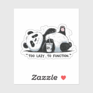 Too Lazy to Function - Lazy Panda