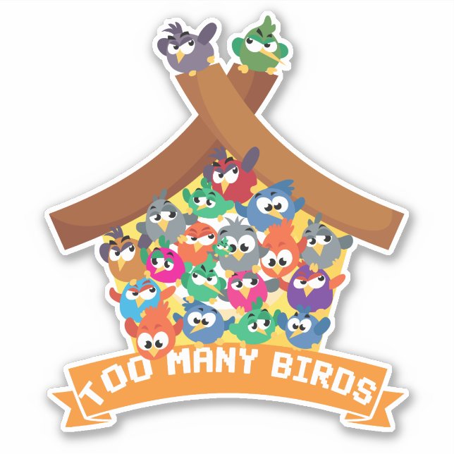 Too Many Birds (Front)