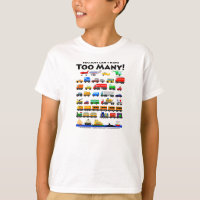 Too Many! (Black lettering)