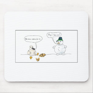 Too many cookies mouse pad