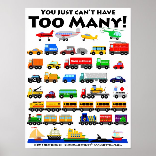 Too Many! Poster (Front)