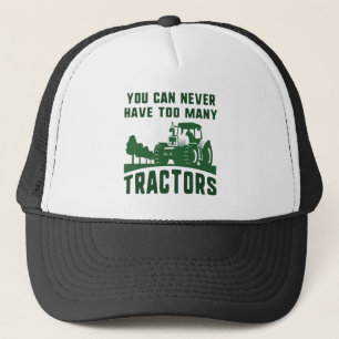 Too Many Tractors Trucker Hat