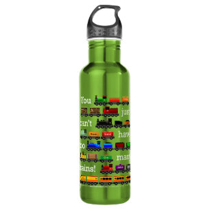 Too Many Trains 710 Ml Water Bottle