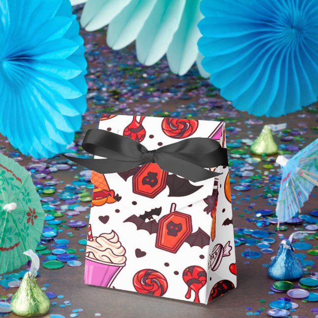 Too Much Candy For Dracula Funny Halloween Favour Box (Party)