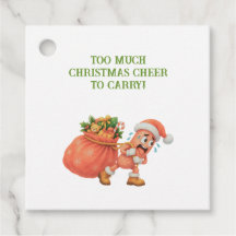 Too much Christmas Cheer to Carry! Salami