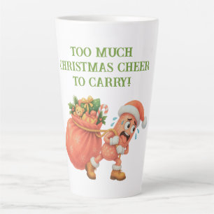 Too much Christmas Cheer to Carry! Salami Latte Mug