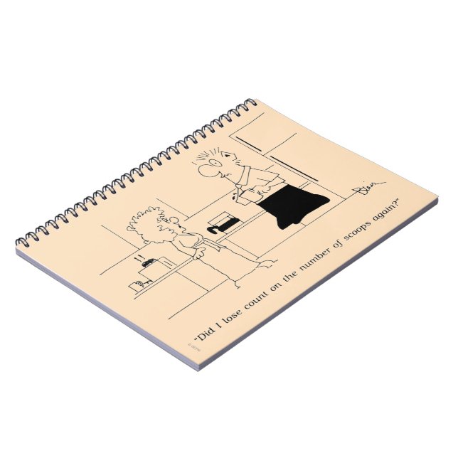 Too Much Coffee Notebook (Left Side)