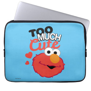 Too Much Cute Elmo Laptop Sleeve