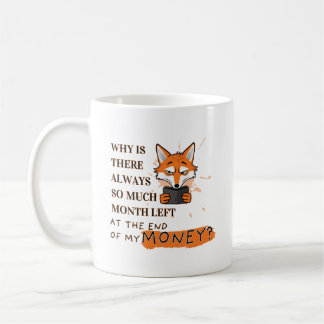 Too Much Month, Too Little Money Coffee Mug