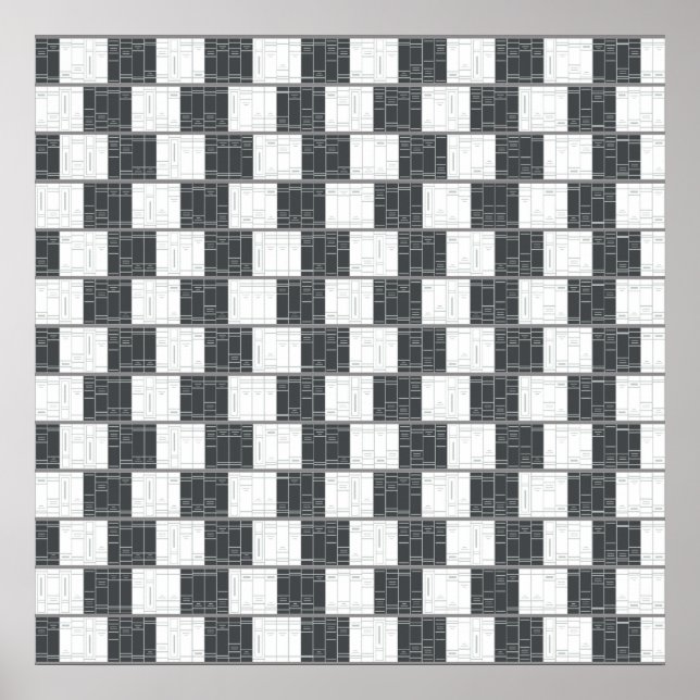 Too much reading will damage your vision... poster (Front)