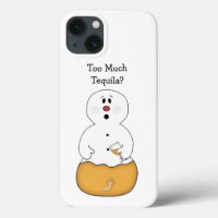 Too Much Tequila Snowman