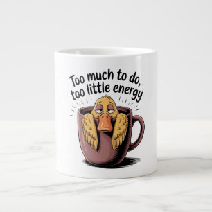 Too Much to Do Too Little Energy Coffee Mug – Funn