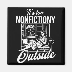 Too nonfictiony outside funny book lover humour magnet
