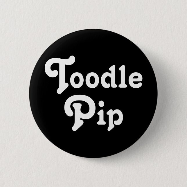 Toodle Pip 6 Cm Round Badge (Front)