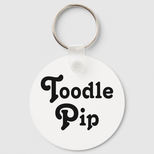 Toodle Pip Key Ring (Front)