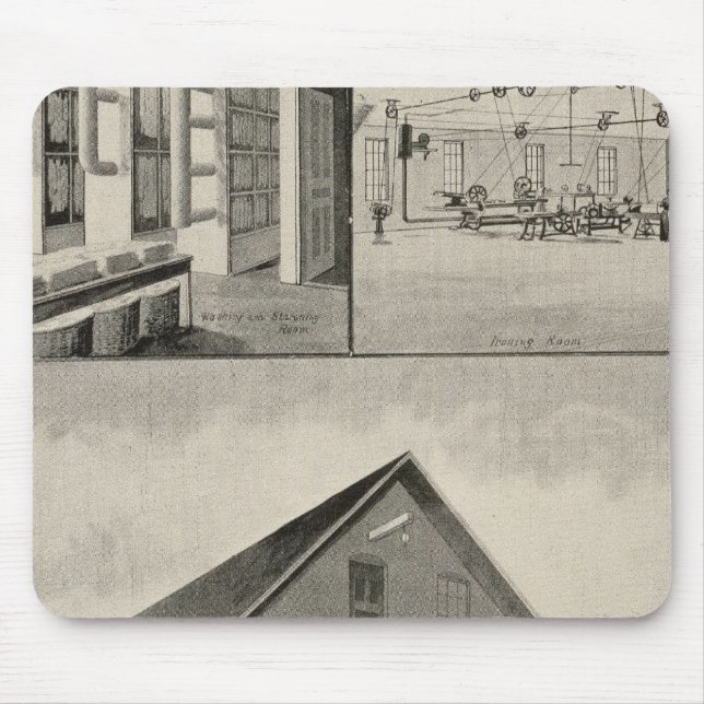 Toof's Laundry, Concord, NH Mouse Pad (Front)