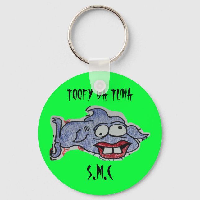 TOOFY DA TUNA, S.M.C KEY RING (Front)