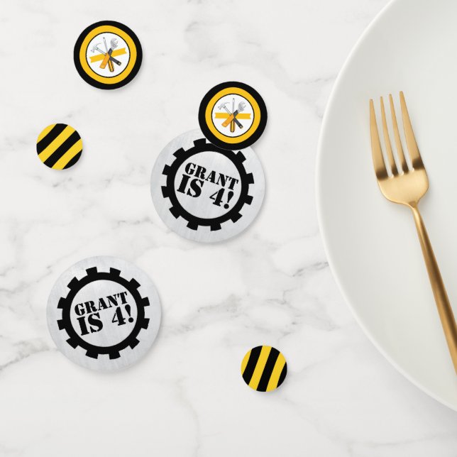 Tool and Construction Theme Party Confetti (Group)
