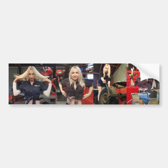 Tool Girl Sam Toolbox sticker sheet 2020 (Front)