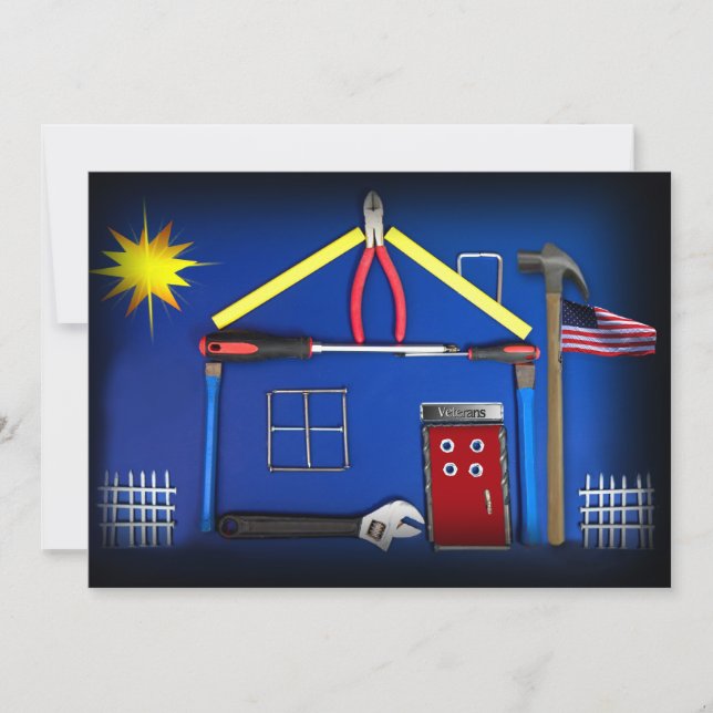 Tool House Open House - Veterans Invitation (Front)