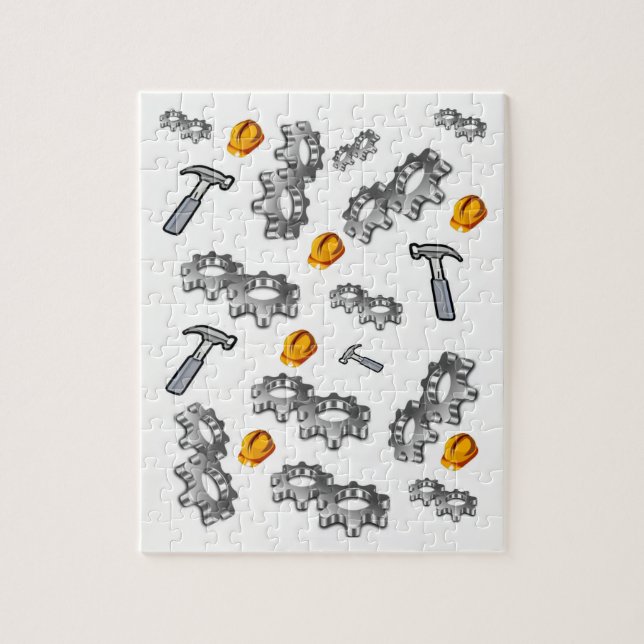 Tool Jigsaw Puzzle (Vertical)